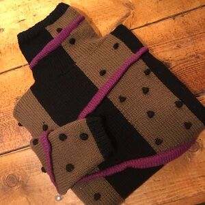 Stripes & Pom Pom Polka Dots!